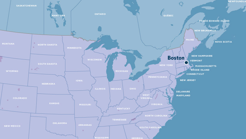 Map of Boston